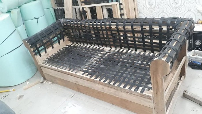 sofa seribu kancing sebelum